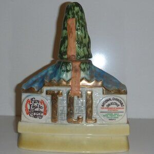 1971 Jim Beam Tall Cedars Of Lebanon Whiskey Decanter - Empty